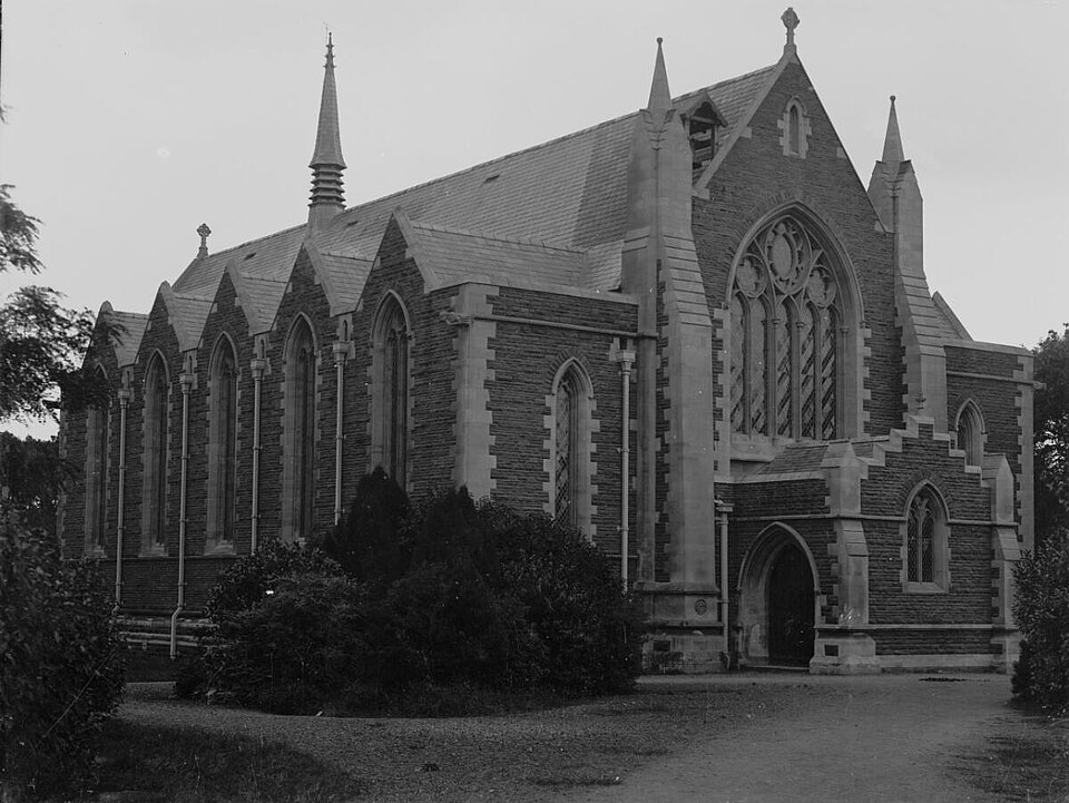 Historic view of All Saints Church Penarth